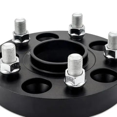 Mishimoto 50mm Wheel Spacers 5x120, 64.1mm Center Bore, M14 X 1.5 Honda Civic Type R 2017-2021 | MMWS-013-500BK