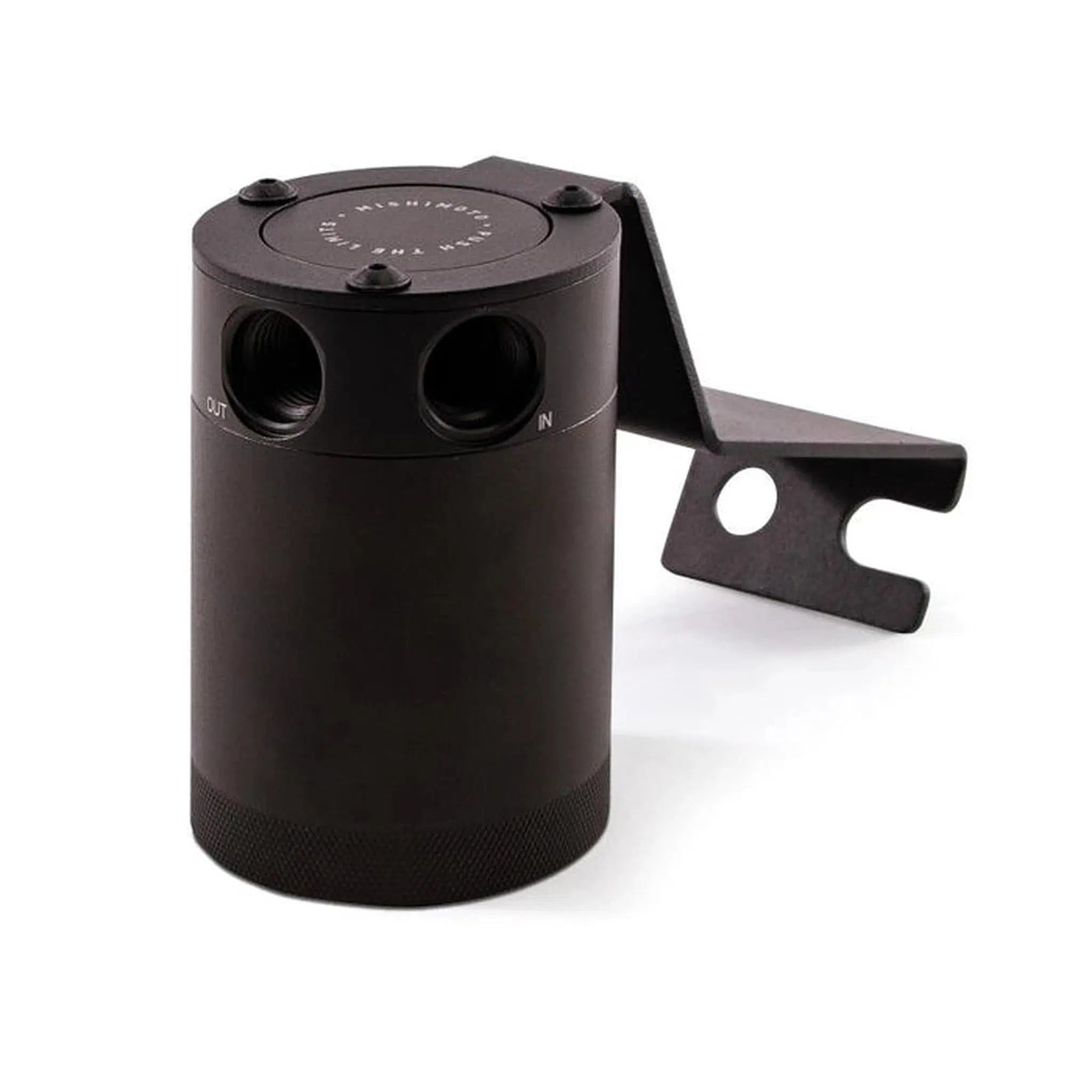 Mishimoto Baffled Oil Catch Can PCV Side Black Subaru BRZ 13-20 / Toyota GT86 17-20 | MMBCC-BRZ-13PBE