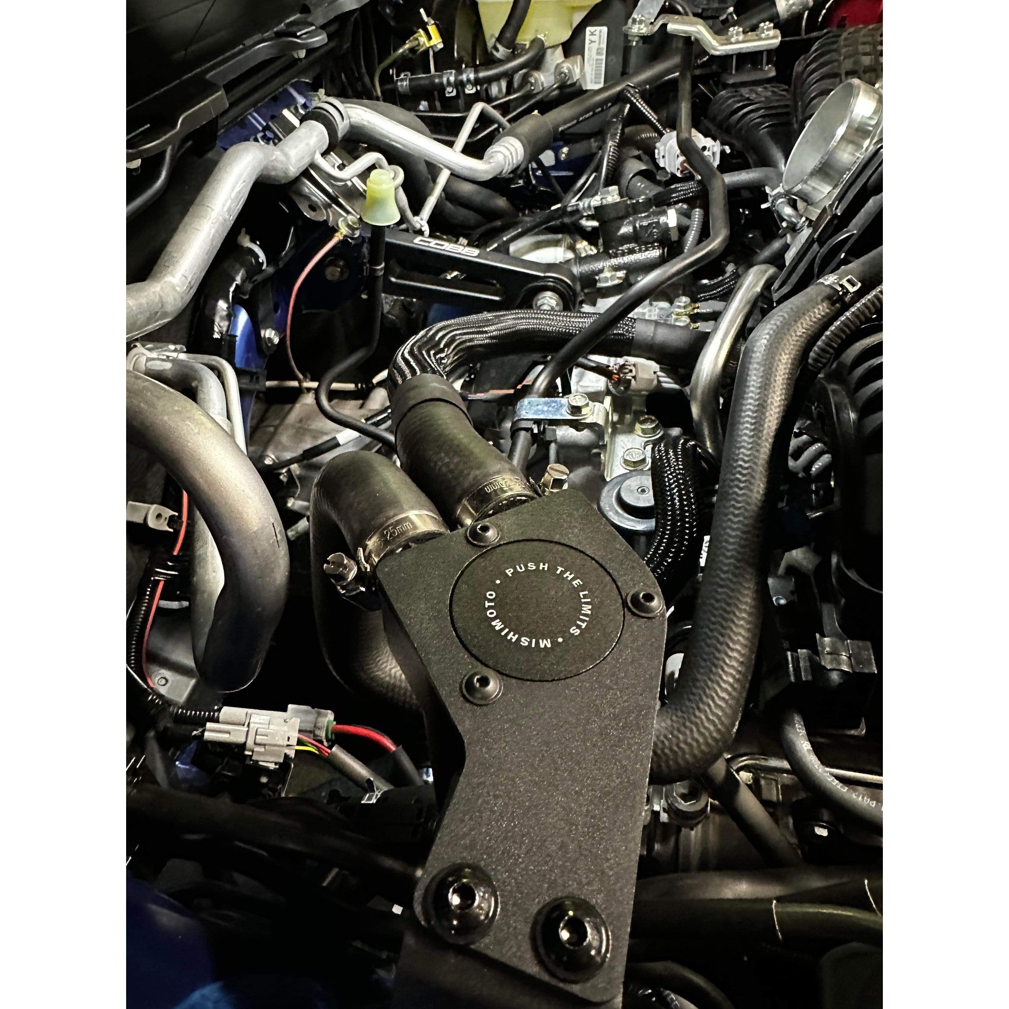 Mishimoto Baffled Oil Catch Can PCV Side Subaru WRX 22-26 | MMBCC-WRX-22P