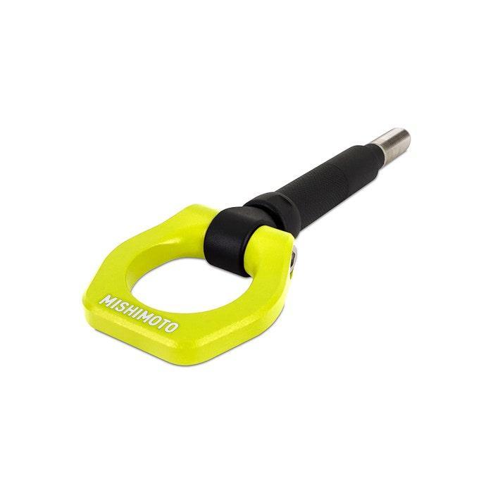 Mishimoto Front Tow Hook Neon Yellow Subaru BRZ / Scion FR-S / Toyota 86 2013-2020 | MMTH-BRZ-13NY