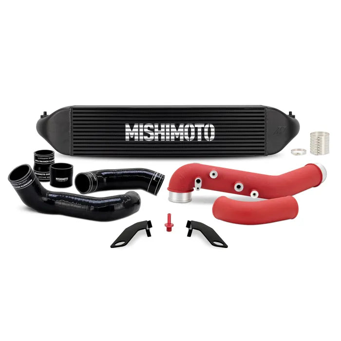 Mishimoto Intercooler Kit Black Core w/ Red Pipes Honda Civic Type R 2023-2025 | MMINT-CTR-23KBKRD