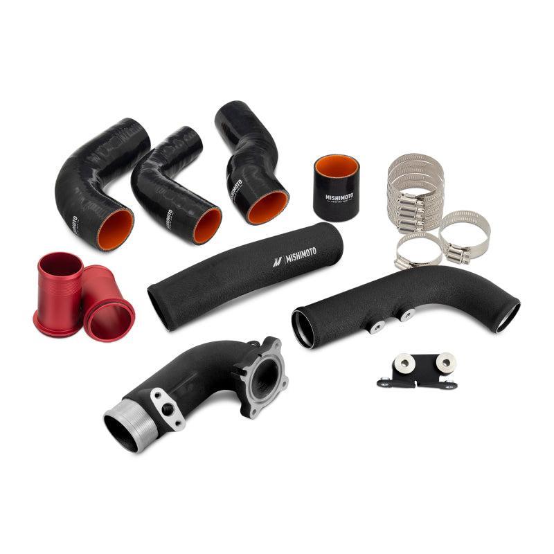 Mishimoto Intercooler & Pipe Kit Silver Core / Black Pipes Toyota GR Corolla 2023-2025 | MMINT-GRC-23KSLBK