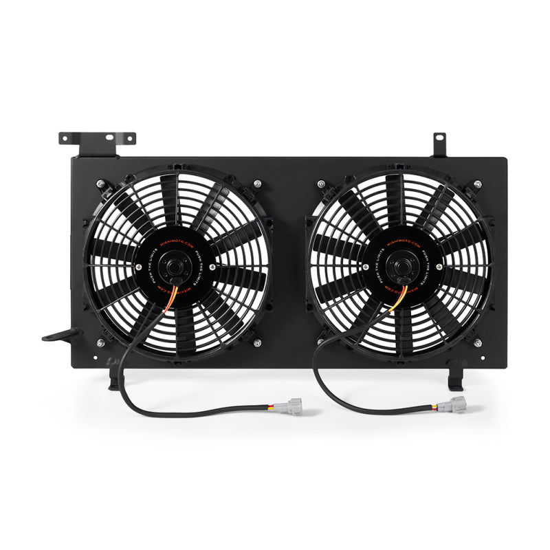 Mishimoto PNP Aluminum Fan Shroud Black Subaru WRX / STI 2008-2015 | MMFS-STI-08PBK