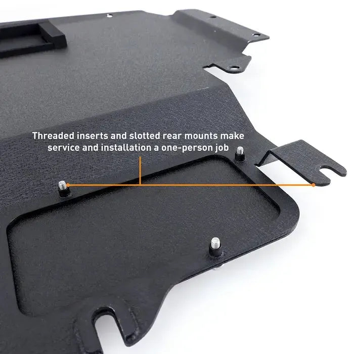 Mishimoto Skid Plate Engine Wrinkle Black Nissan Z 2023-2025 | MMSD-Z-23WBK
