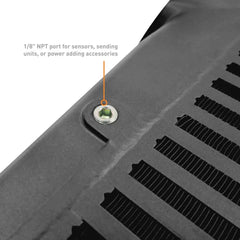 Mishimoto Top Mount Intercooler Subaru WRX 2022-2026 - Black Core | MMTMIC-WRX-22BK