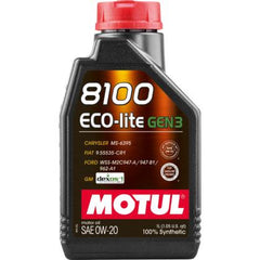 Motul 8100 0W20 ECO-LITE 6L Engine Oil Change Kit Subaru BRZ / Toyota GR86 2022-2026