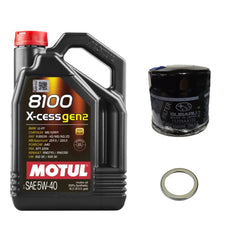 Motul 8100 5w40 X-CESS Gen2 Oil Change Kit Subaru WRX 2002-2014 / STI 2004-2021 | PRE