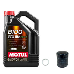 Motul 8100 Eco-Lite Gen3 0W-20 Oil Change Kit Subaru Crosstrek 2013-2017