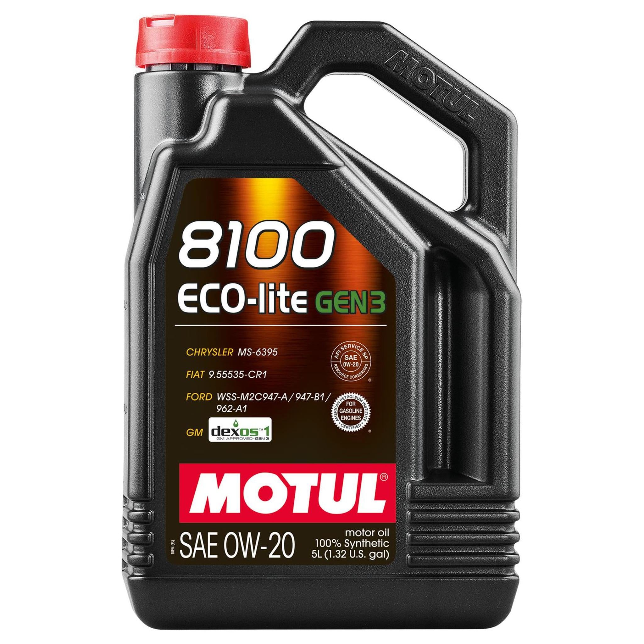 Motul 8100 0W20 ECO-LITE 6L Engine Oil Change Kit Subaru BRZ / Toyota GR86 2022-2026