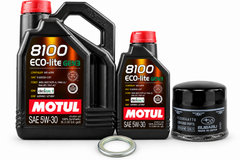 Motul Oil Change Kit 8100 ECO-LITE 5W-30 6L Subaru BRZ 2022–2026