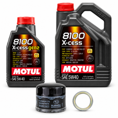 Motul Oil Change Kit 8100 X-CESS Gen 2 5W-40 6L Subaru BRZ 2022–2026 2.4L