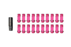Muteki SR48 Open-Ended Lug Nuts 12x1.25mm Pink