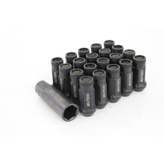 Muteki SR48 Open-Ended Lug Nuts 12x1.50mm | Black