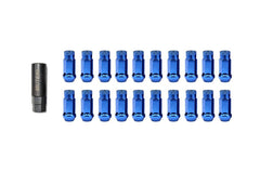 Muteki SR48 Open-Ended Lug Nuts 12x1.50mm Blue