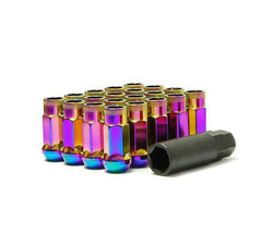 Muteki SR48 Open-Ended Lug Nuts 12x1.50mm Neon Chrome