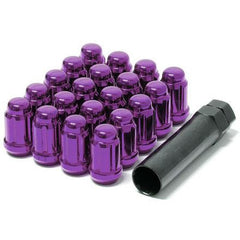 Muteki Super Tuner Closed-Ended Purple Lug Nuts 12x1.25mm | 41885L