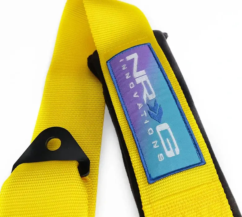 NRG 5PT 3in. Seat Belt Harness / Cam Lock - Yellow | SBH-B6PCYL