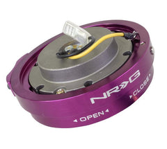 NRG Thin Quick Release Kit Purple | SRK-400PP
