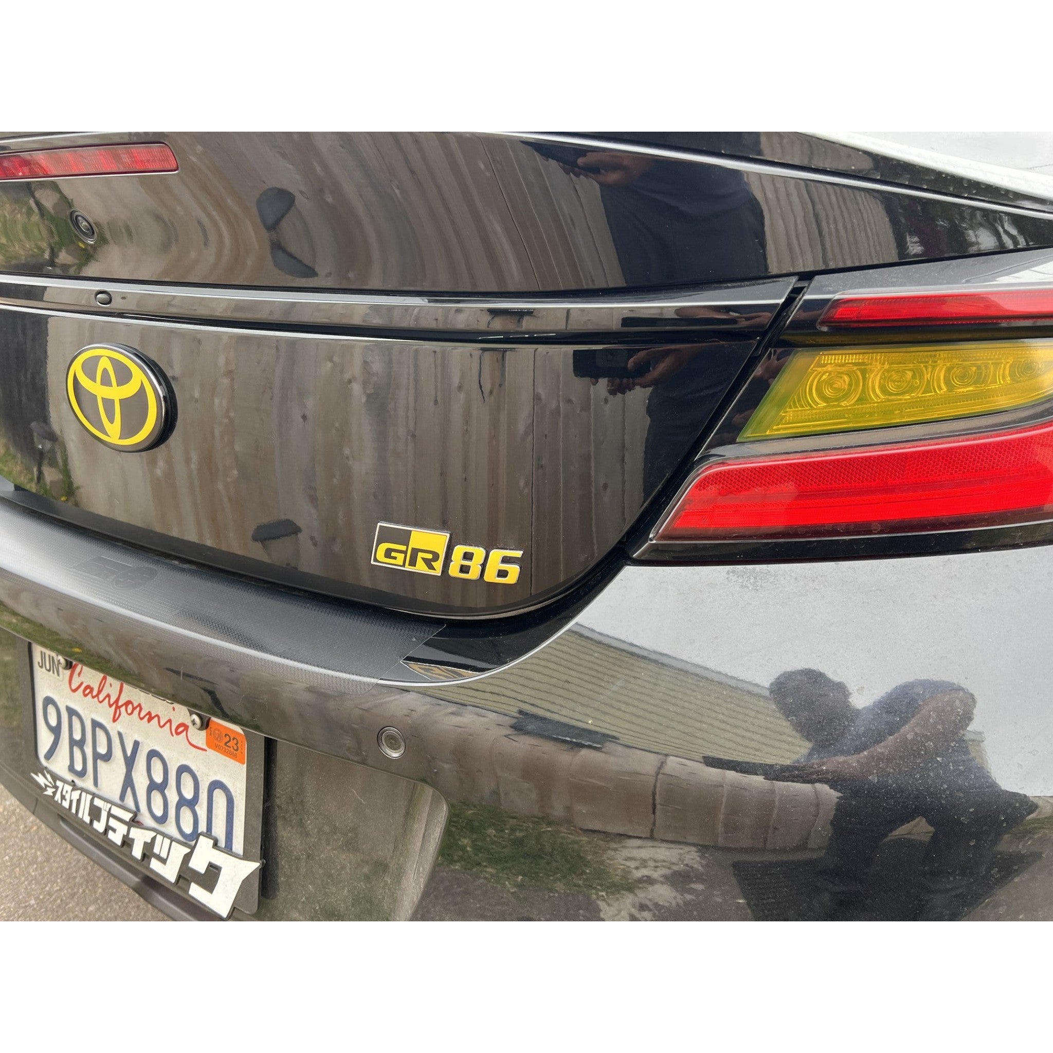 NTBVinyls "86" Emblem Overlay Toyota GR86 2022-2026