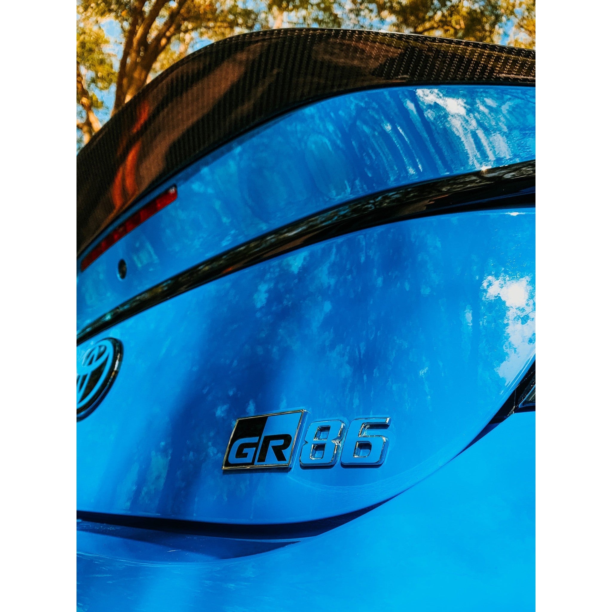 NTBVinyls "GR" Emblem Overlays Toyota GR86 2022-2026
