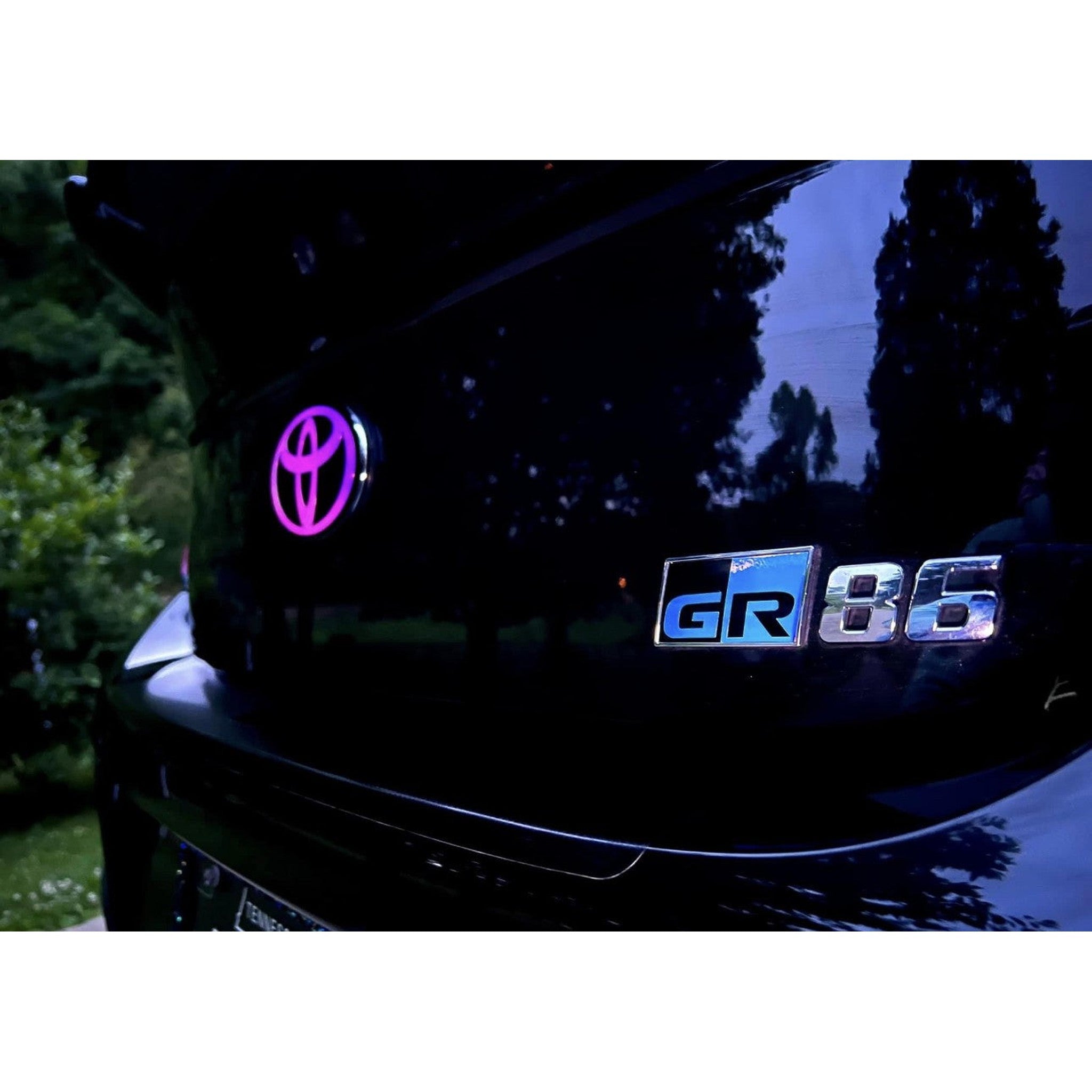 NTBVinyls Toyota Emblem Overlays Toyota GR86 2022-2026