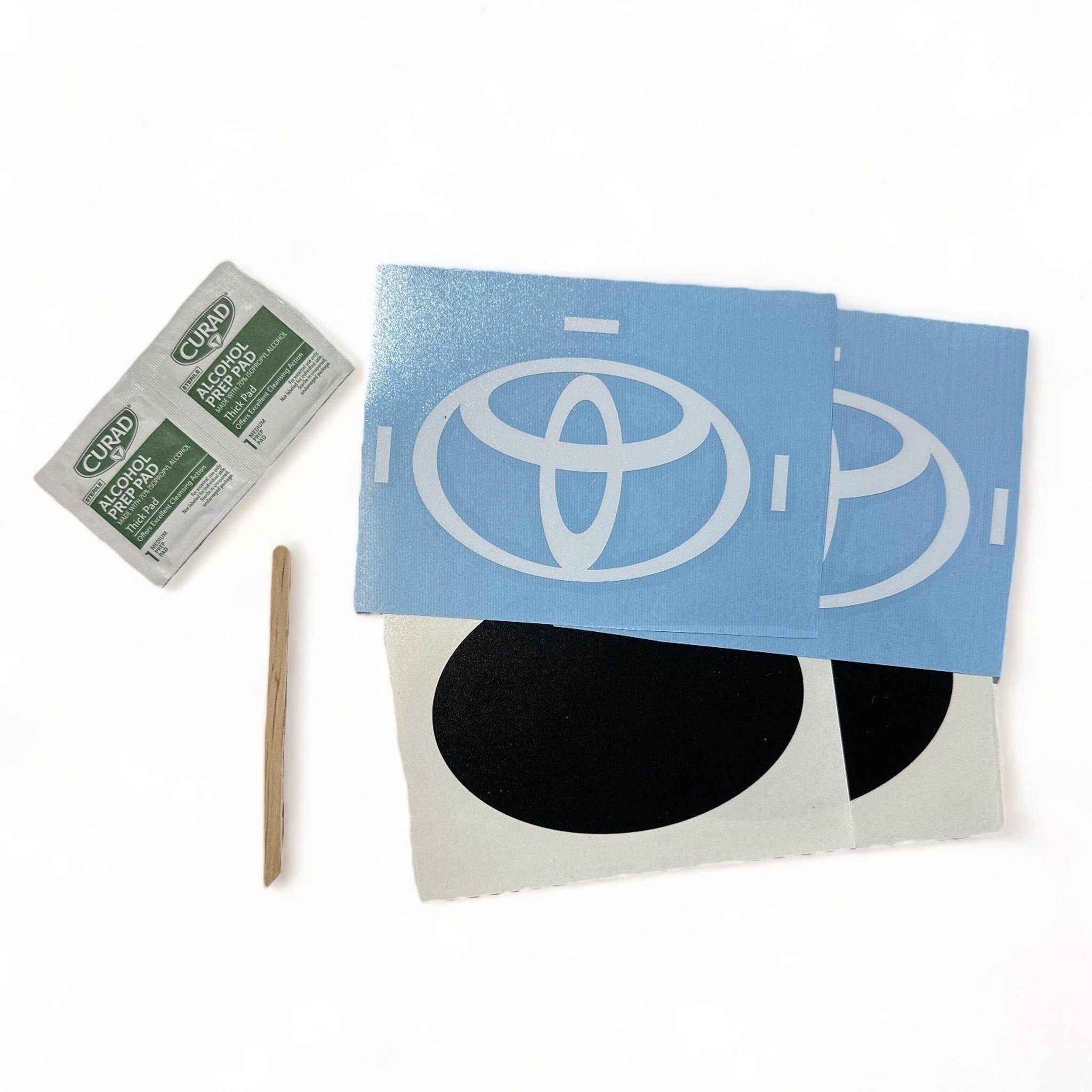 NTBVinyls Toyota Emblem Overlays Toyota GR86 2022-2026