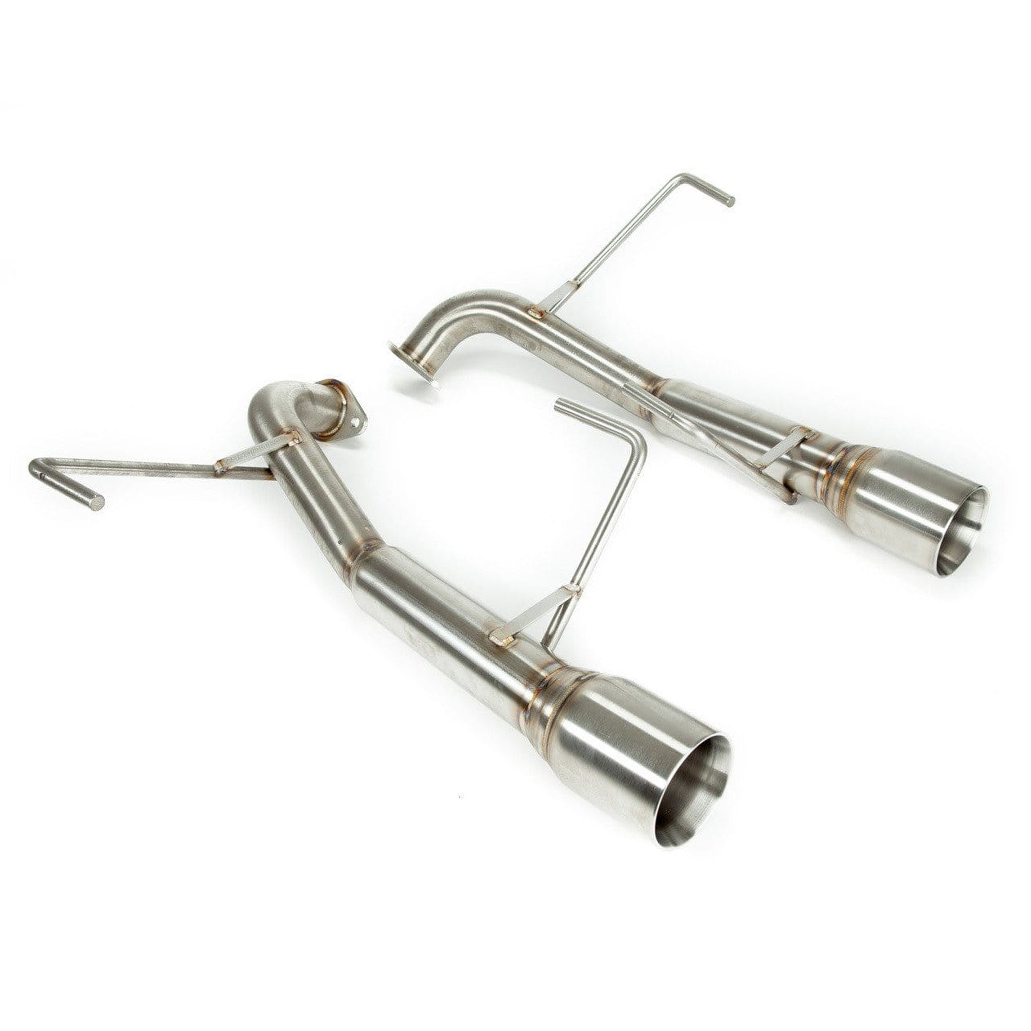 Nameless Performance Axleback Muffler Delete Double Wall Polished Tips Subaru WRX 2008-2010 Sedan