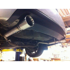 Nameless Performance Axleback Muffler Delete Double Wall Polished Tips Subaru WRX 2008-2010 Sedan