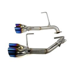 Nameless WRX AxleBack Exhaust Muffler Delete Single Wall Neochrome Tips WRX 2015-2021 / STI 15-18 | RSPD071