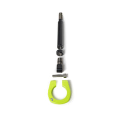 BilletWorkz Tow Hook - Subaru WRX 2022+ Front - Neon Yellow | BW-TOW-SUB-VB-F-NYEL
