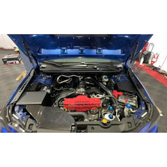 Noble AR Style Pulley Cover in Black with Red WRX - 2022-2026 WRX