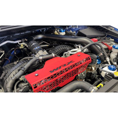 Noble AR Style Pulley Cover in Black with Red WRX - 2022-2026 WRX