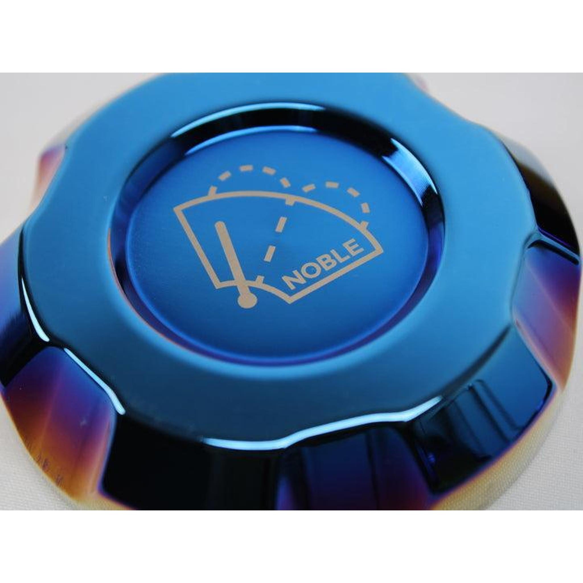 Noble Billet Fluid Reservoir Cap Set (Titanium) - 2022-2026 Subaru WRX