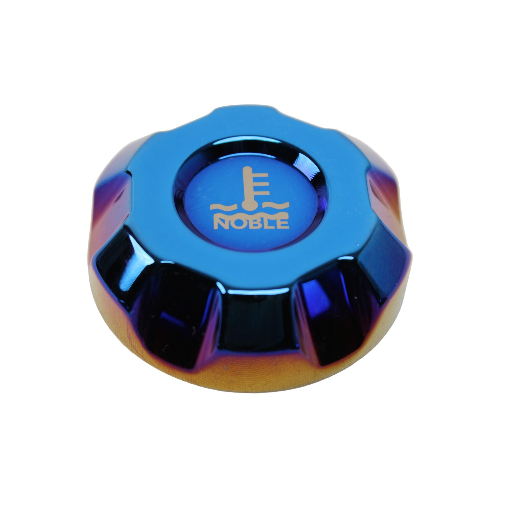 Noble Billet Fluid Reservoir Cap Set (Titanium) - 2022-2026 Subaru WRX
