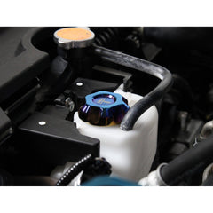 Noble Billet Fluid Reservoir Cap Set (Titanium) - 2022-2026 Subaru WRX