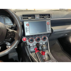 Noble CNC Radio / Stereo Knobs Subaru BRZ / Toyota GR86 2022-2026