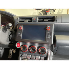 Noble CNC Radio / Stereo Knobs Subaru BRZ / Toyota GR86 2022-2026