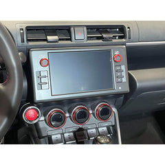 Noble CNC Radio / Stereo Knobs Subaru BRZ / Toyota GR86 2022-2026