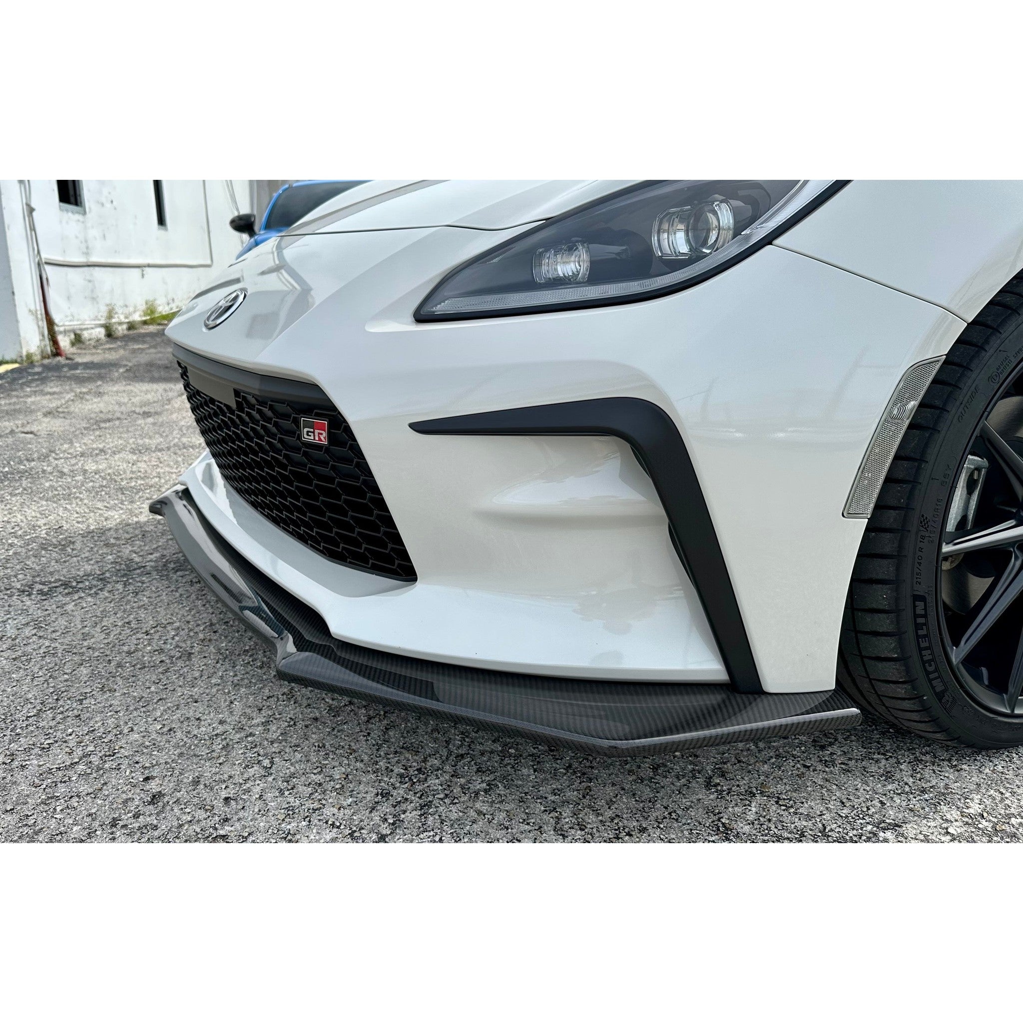 Noble CS Style Carbon Fiber Front Lip Spoiler Toyota GR86 2022-2026