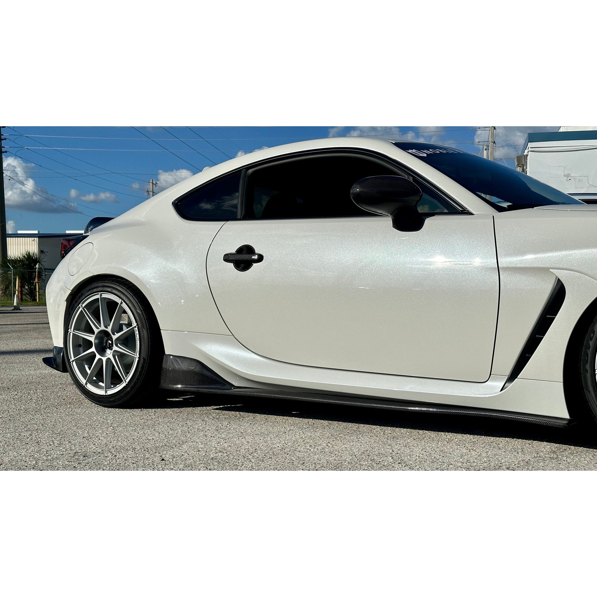 Noble CS Style Carbon Fiber Rear Bumper Lip Subaru BRZ / Toyota GR86 2022-2026