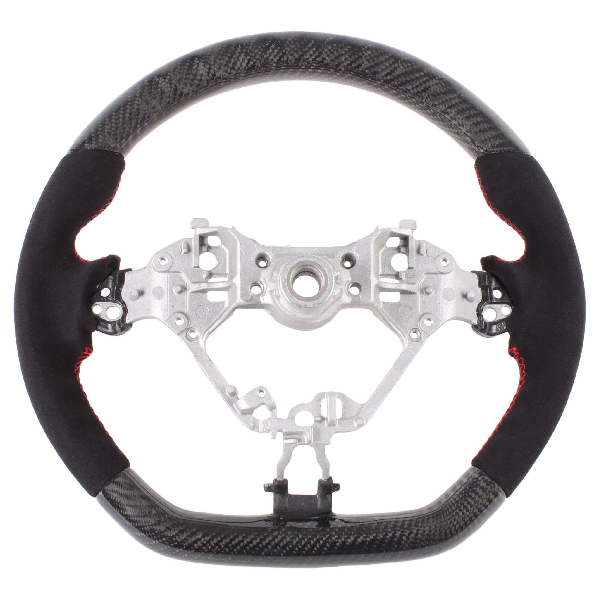 Noble Carbon 1A Racer Steering Wheel (Carbon Fiber / Suede) Subaru BRZ / Toyota GR86 2022-2026