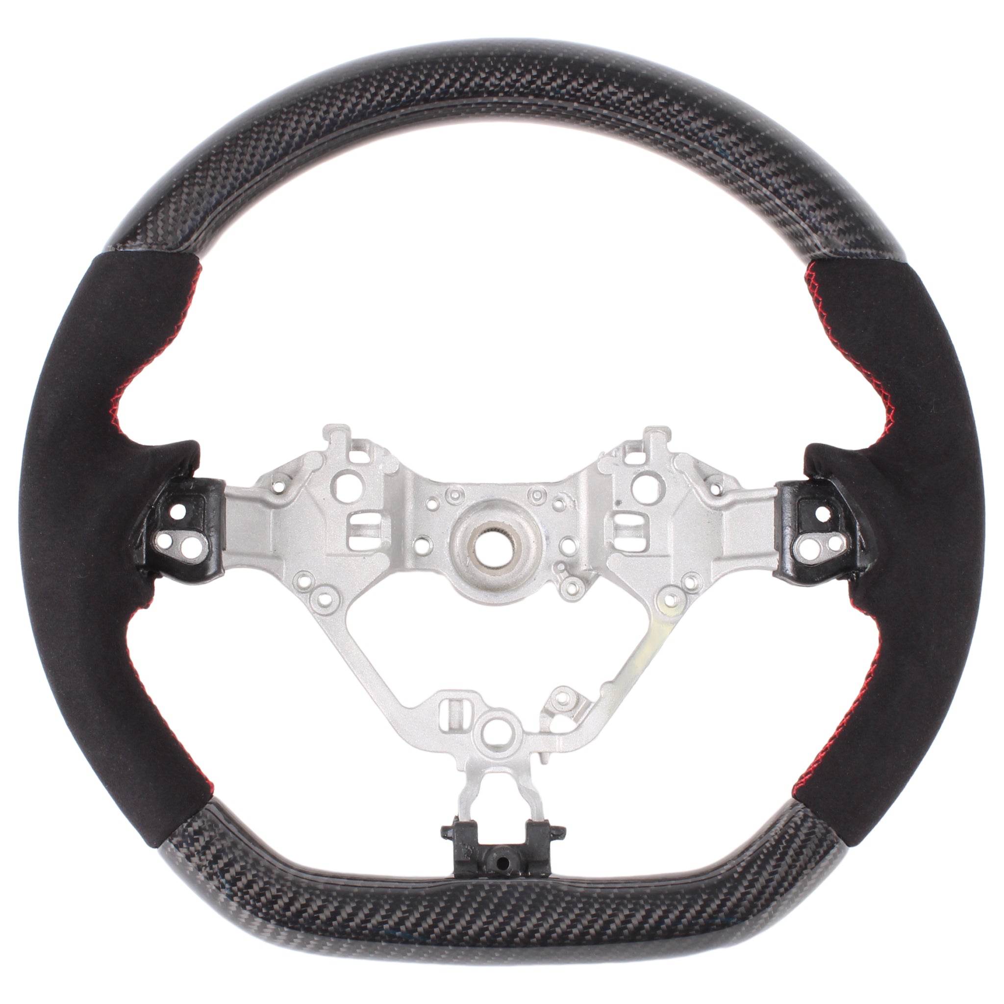 Noble Carbon 1A Racer Steering Wheel (Carbon Fiber / Suede) Subaru BRZ / Toyota GR86 2022-2026