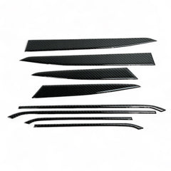 Noble Carbon Fiber Armrest Door Handle Overlays Subaru WRX 2022-2026