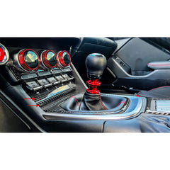 Noble Carbon Fiber Below AC Controls Trim Overlays 22-24 Subaru BRZ / Toyota GR86