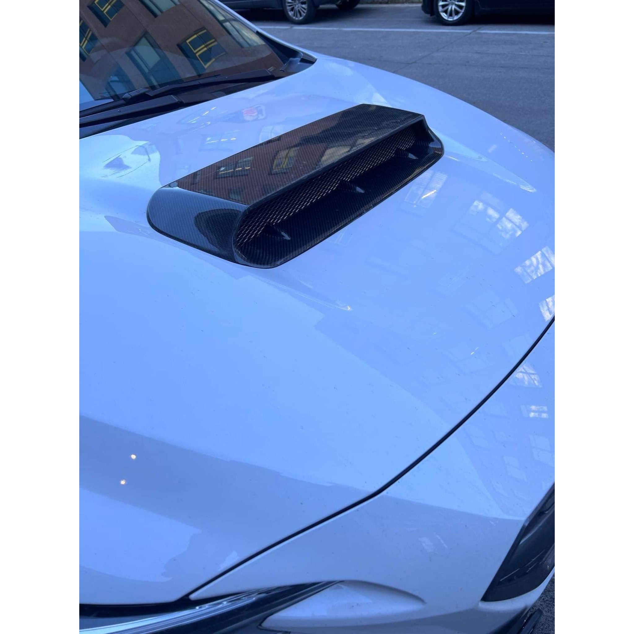 Noble Carbon Fiber Bulge Hood Scoop Version 1 Subaru WRX 2022-2026