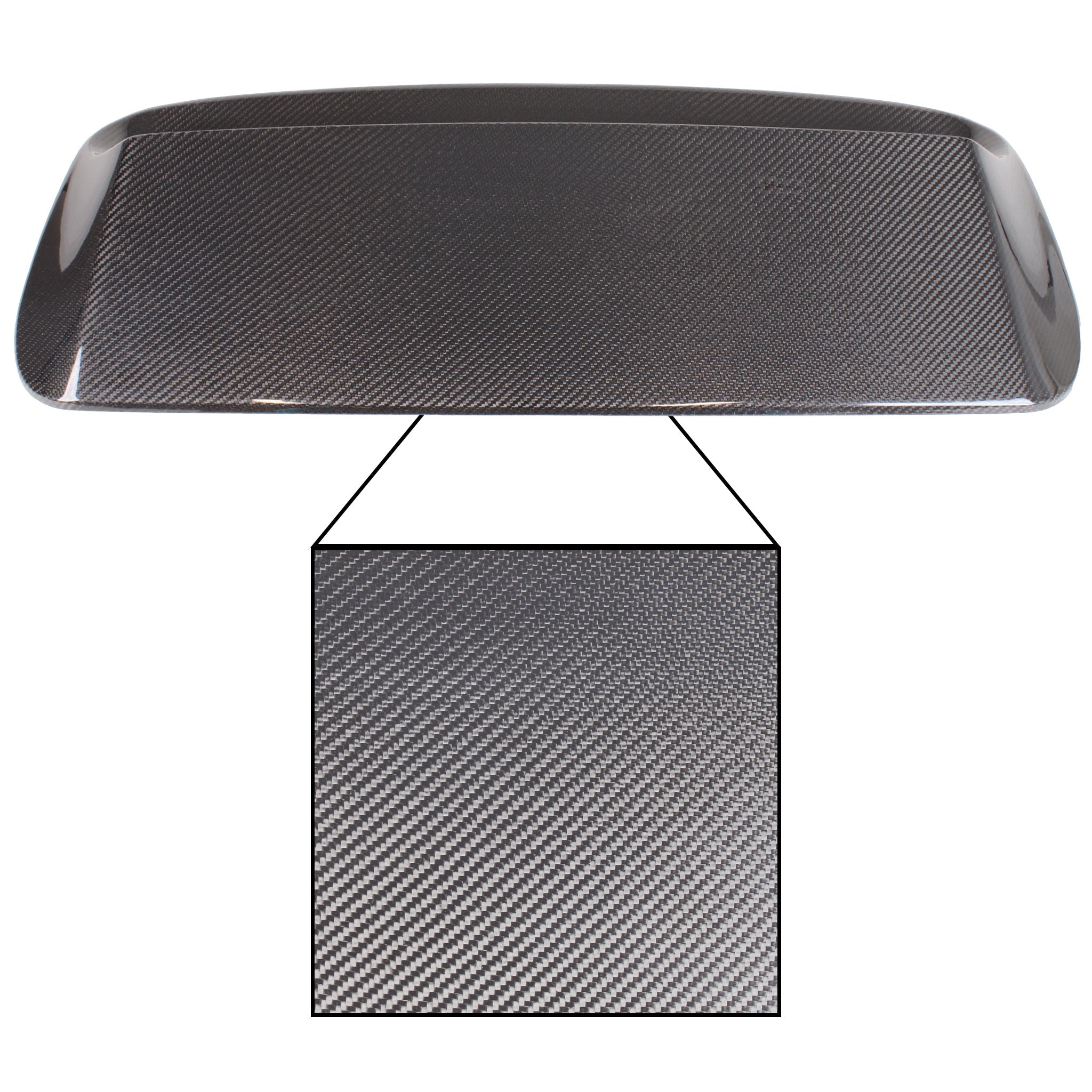 Noble Carbon Fiber Bulge Hood Scoop Version 1 Subaru WRX 2022-2026