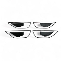 Noble Carbon Fiber Door Handle Frame Overlays Subaru WRX 2022-2026