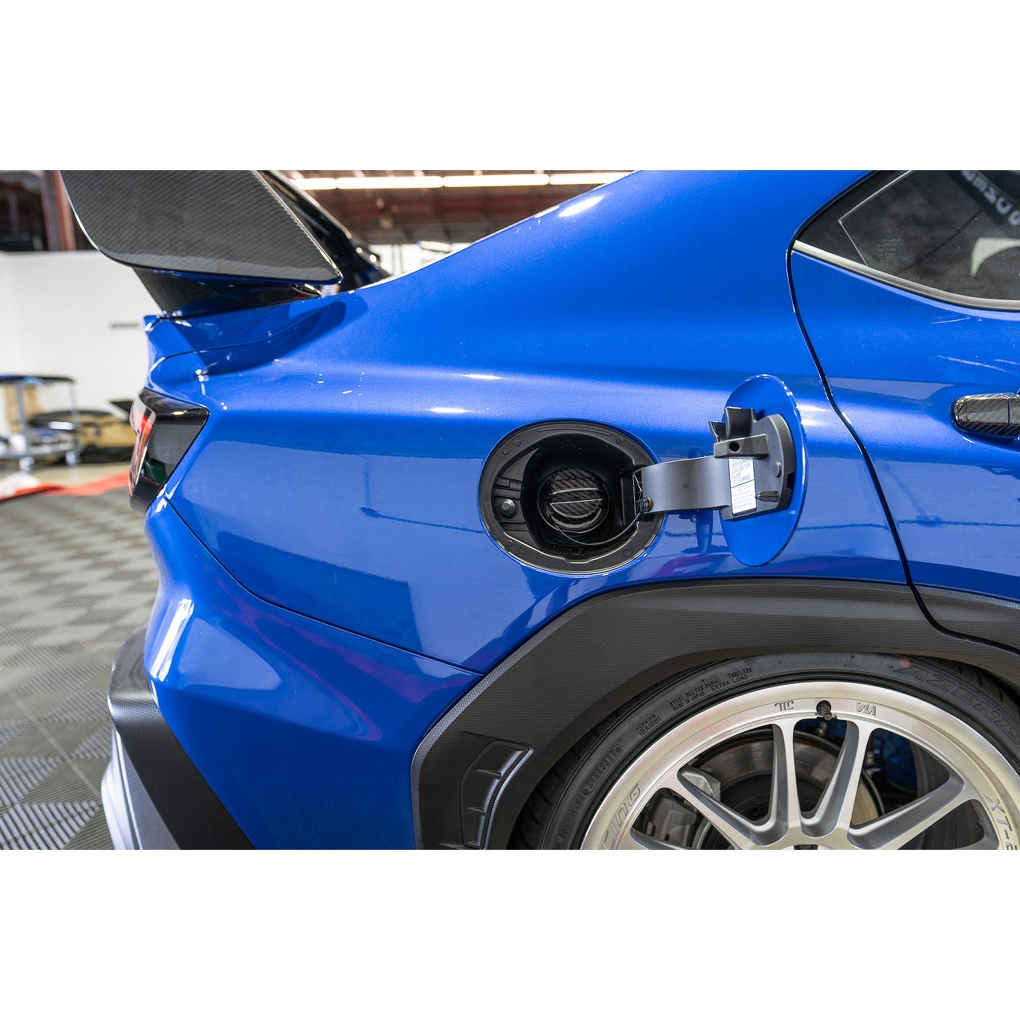 Noble Carbon Fiber Fuel Tank Cap Cover Subaru WRX 2015-2026 / BRZ 2013-2026