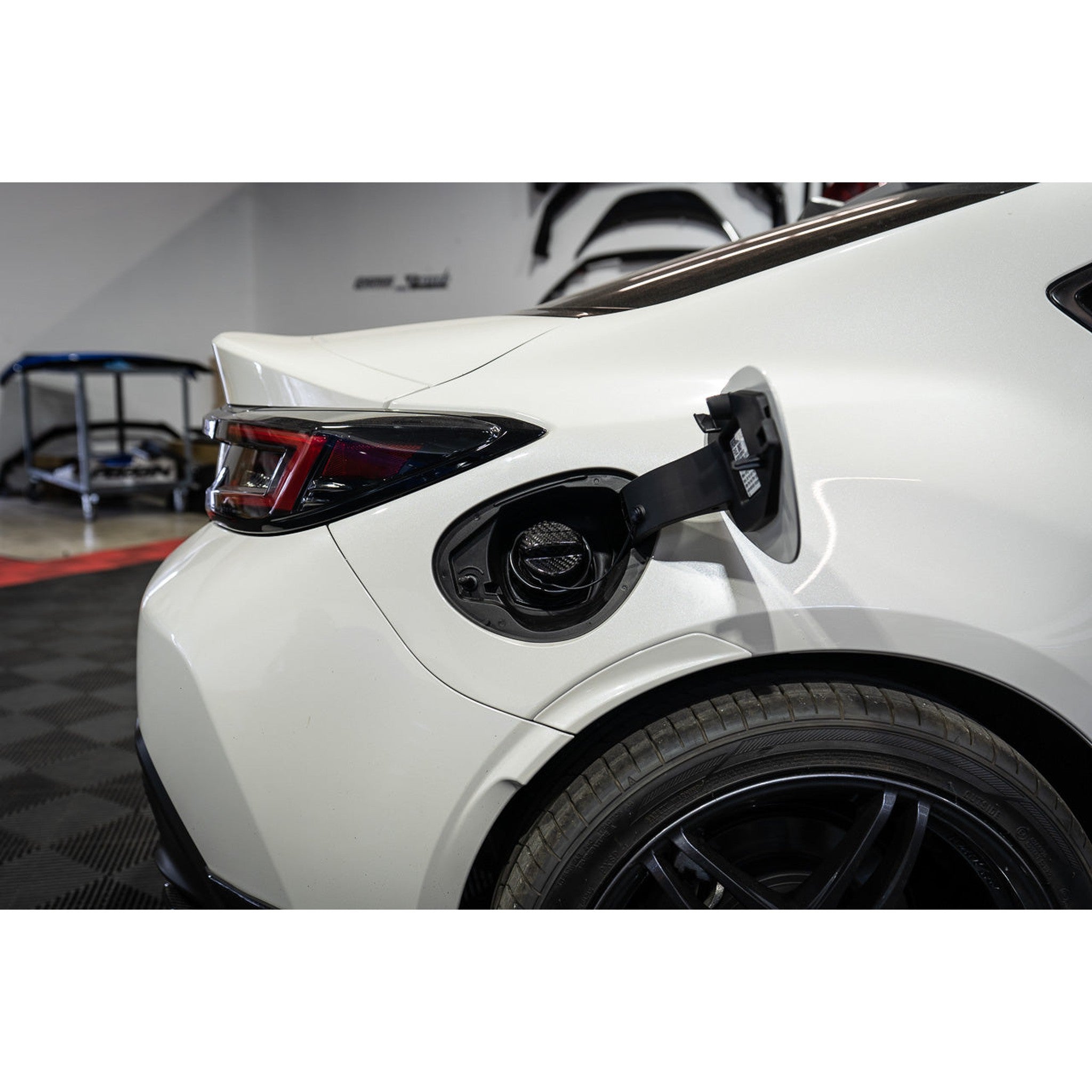 Noble Carbon Fiber Fuel Tank Cap Cover Subaru WRX 2015-2026 / BRZ 2013-2026