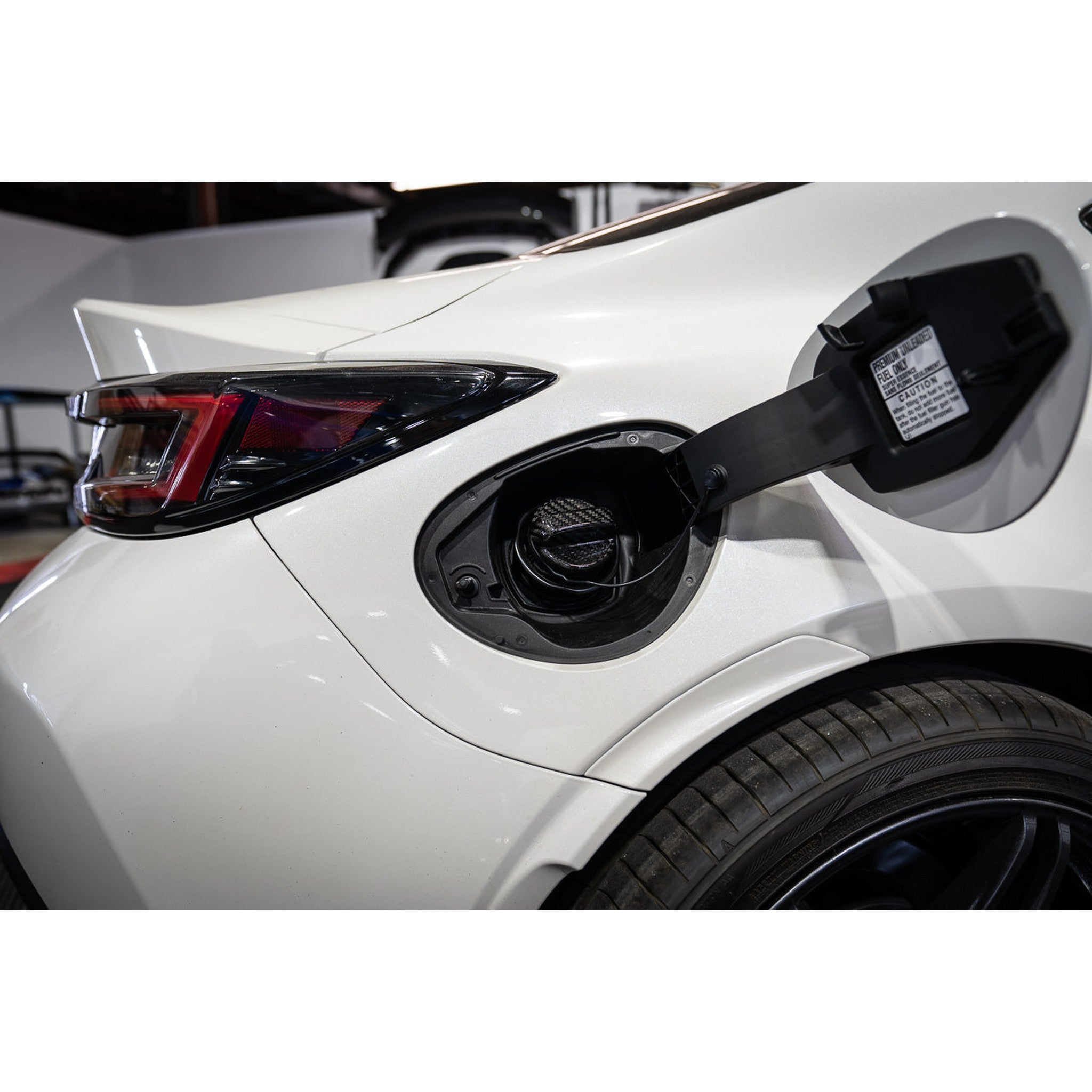 Noble Carbon Fiber Fuel Tank Cap Cover Subaru WRX 2015-2026 / BRZ 2013-2026